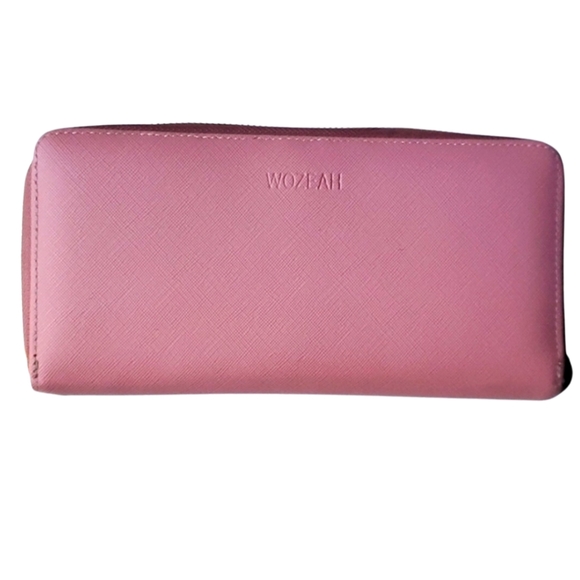 🌺WOZEAH PINK WALLET - Picture 1 of 3